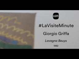 La Visite Minute : Giorgio Griffa - Lavagna Beuys / LaM Lille Métropole Musée d'art moderne, d'art contemporain et d'art brut | Delot, Sébastien (1975-....)