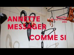 Visite de l'exposition "Annette Messager. Comme si" / Marie-Amélie Senot | Senot-Tercinet, Marie-Amélie (1981-....)