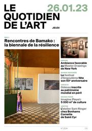 Le Quotidien de l'art. 2534, 26/01/2023 | 