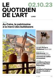 Le Quotidien de l'art. 2681, 02/10/2023 | 