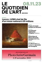 Le Quotidien de l'art. 2707, 08/11/2023 | 